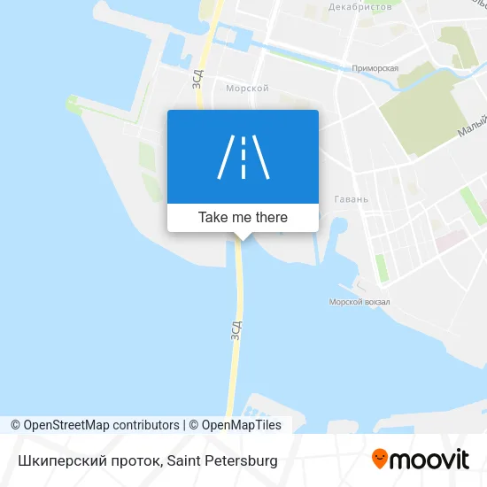 Шкиперский проток map