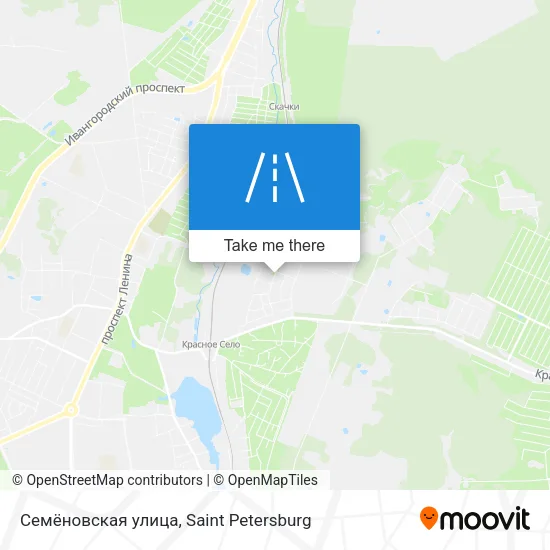 Семёновская улица map