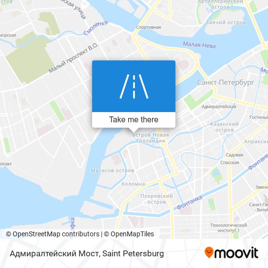 Адмиралтейский Мост map