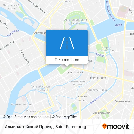 Адмиралтейский Проезд map