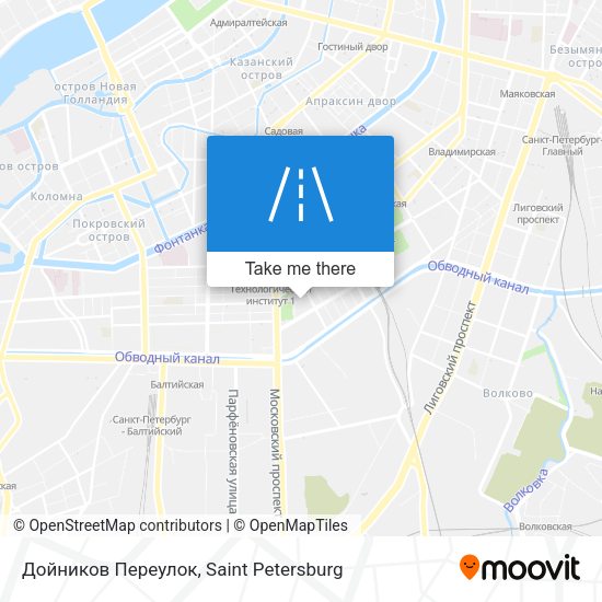 Дойников Переулок map