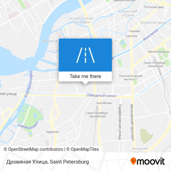 Дровяная Улица map