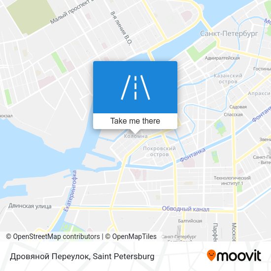 Дровяной Переулок map