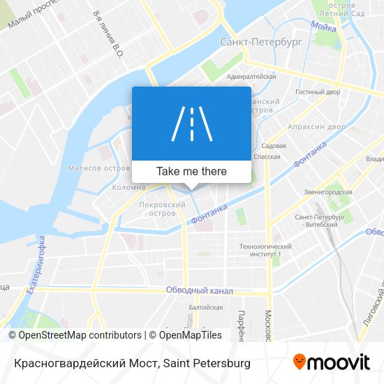 Красногвардейский Мост map