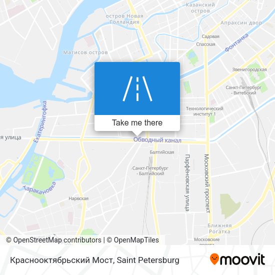 Краснооктябрьский Мост map