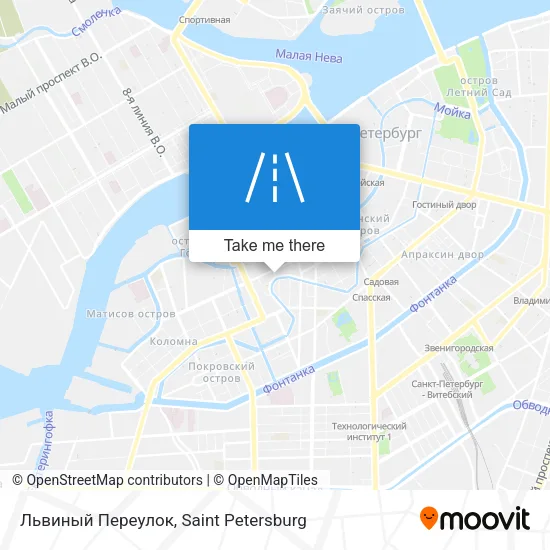 Львиный Переулок map
