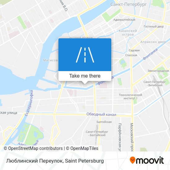 Люблинский Переулок map