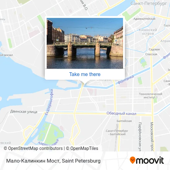 Мало-Калинкин Мост map