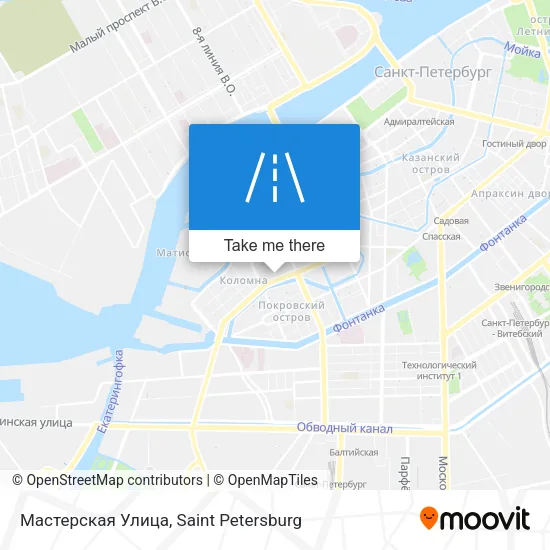 Мастерская Улица map