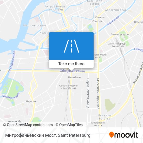 Митрофаньевский Мост map