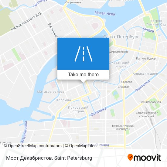 Мост Декабристов map