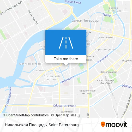 Никольская Площадь map