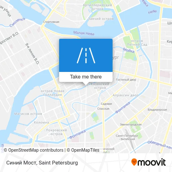 Синий Мост map