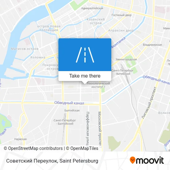 Советский Переулок map