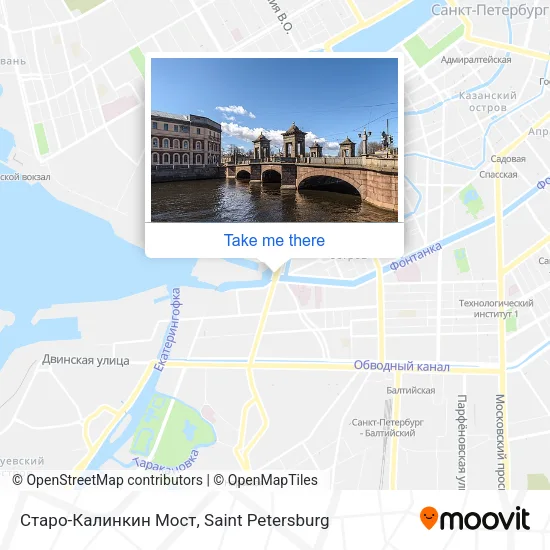 Старо-Калинкин Мост map