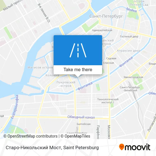 Старо-Никольский Мост map