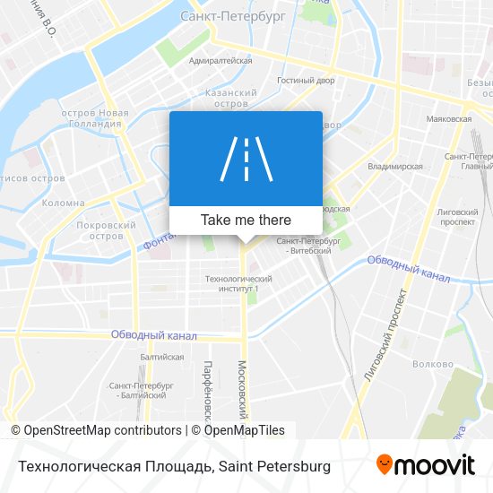Технологическая Площадь map
