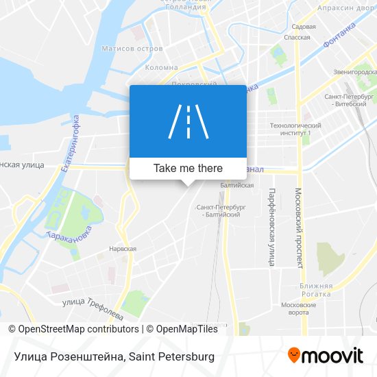 Улица Розенштейна map