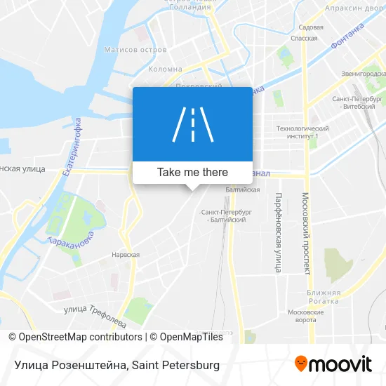 Улица Розенштейна map