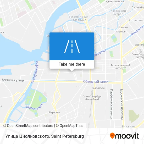 Улица Циолковского map