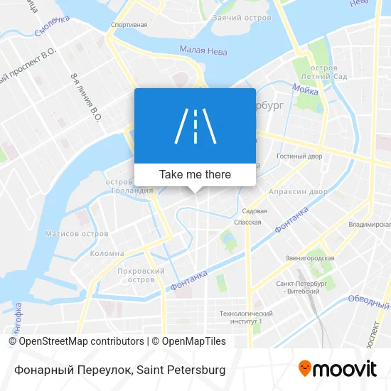 Фонарный Переулок map