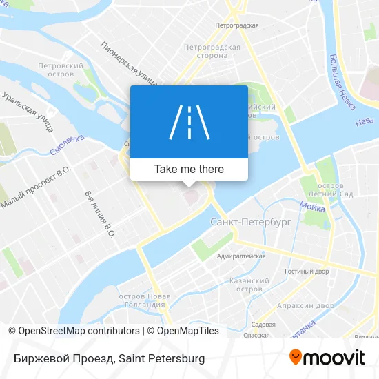 Биржевой Проезд map