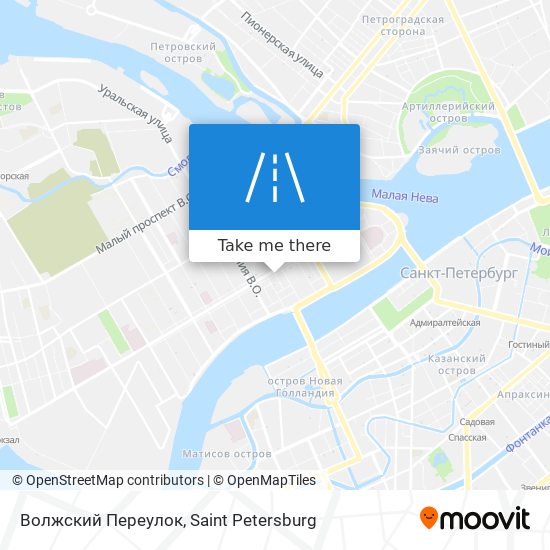 Волжский Переулок map