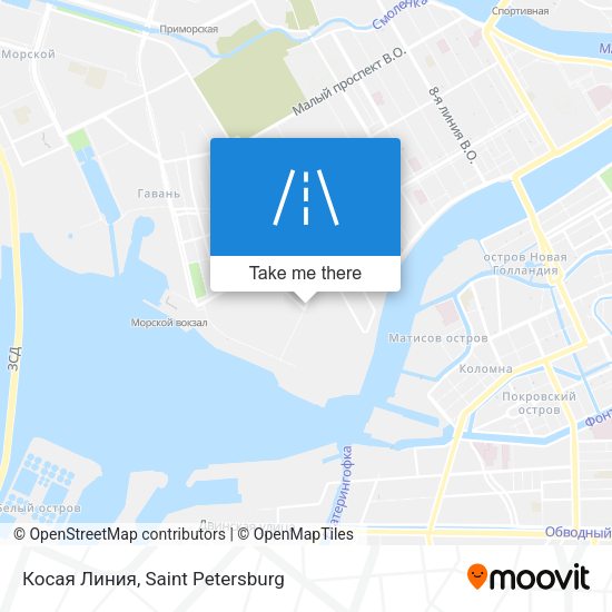 Косая Линия map