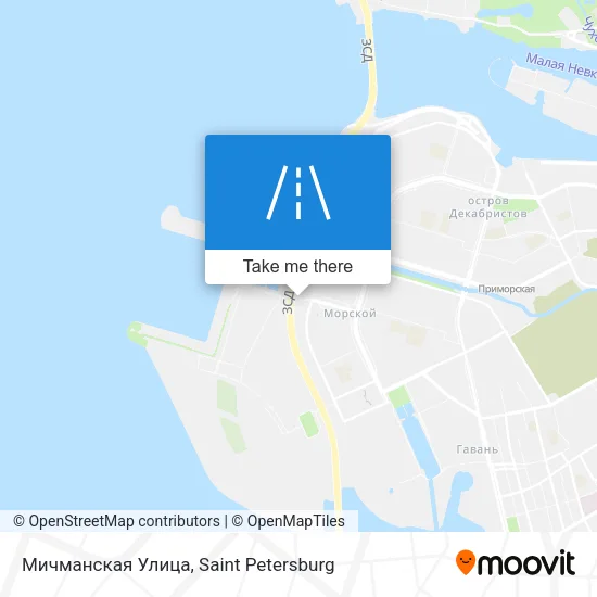 Мичманская Улица map