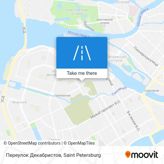 Переулок Декабристов map