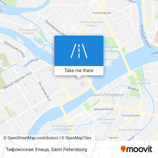Тифлисская Улица map