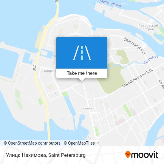 Улица Нахимова map