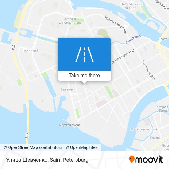 Улица Шевченко map
