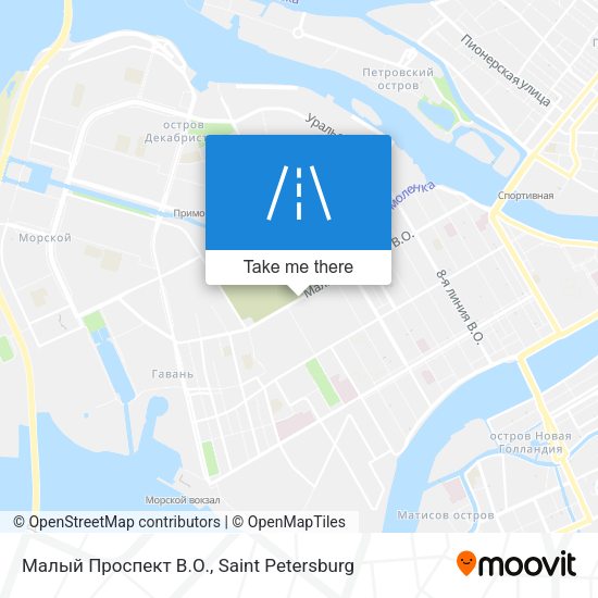 Малый Проспект В.О. map