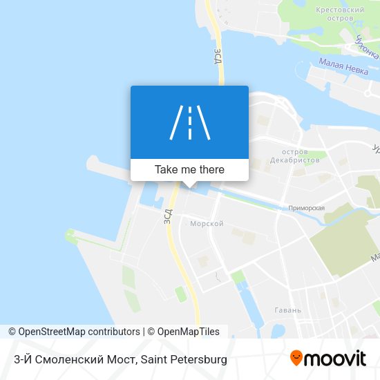 3-Й Смоленский Мост map