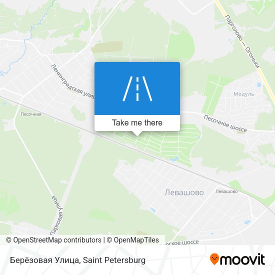 Берёзовая Улица map