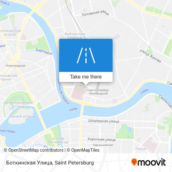 Боткинская Улица map