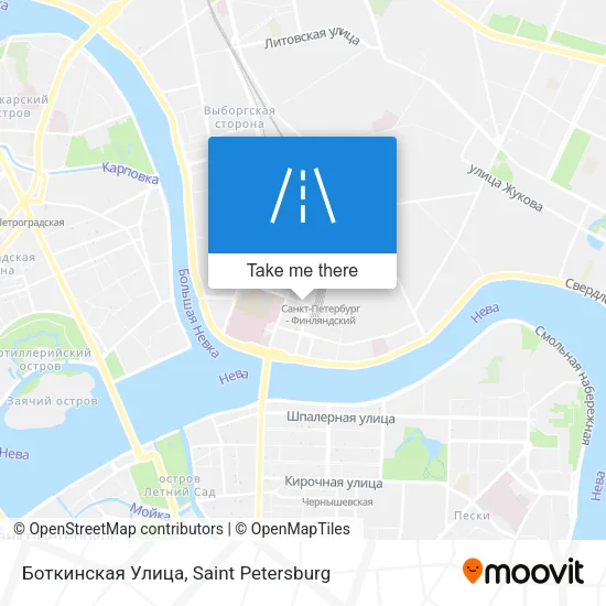 Боткинская Улица map