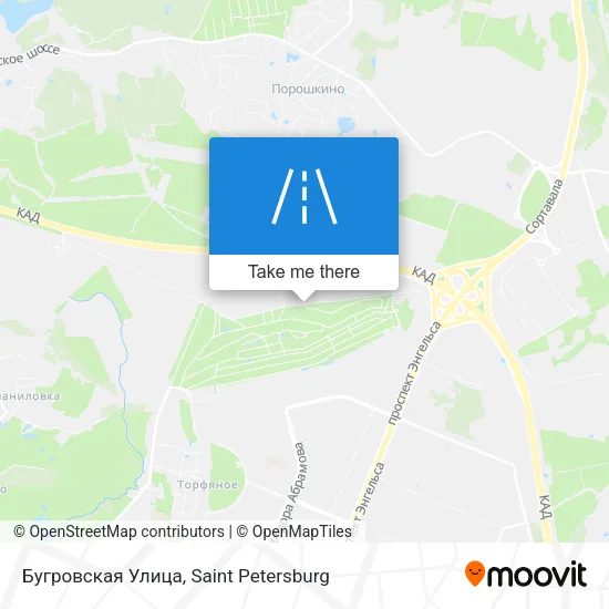 Бугровская Улица map