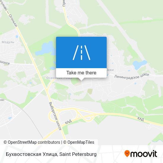 Бухвостовская Улица map