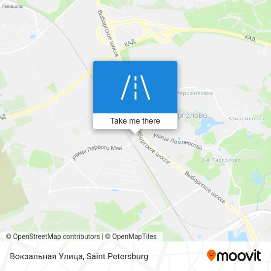 Вокзальная Улица map