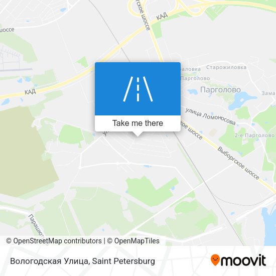 Вологодская Улица map