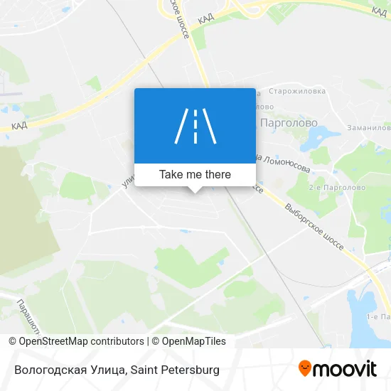 Вологодская Улица map