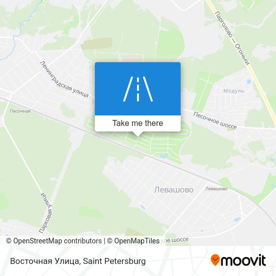 Восточная Улица map