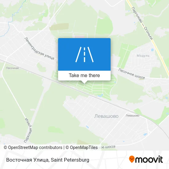 Восточная Улица map