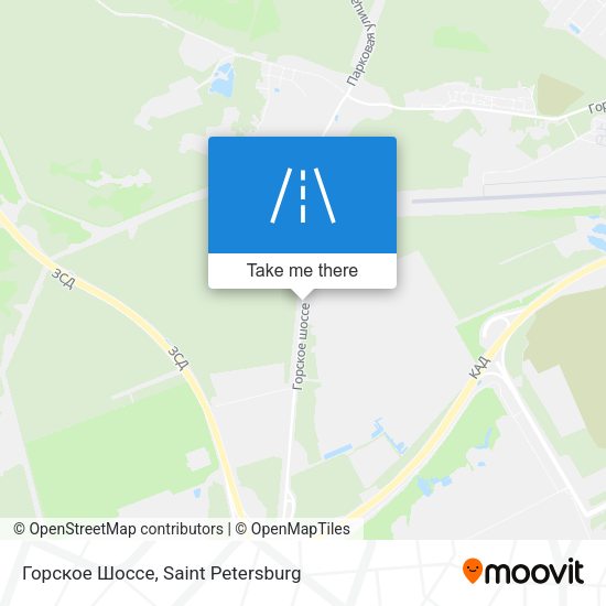 Горское Шоссе map