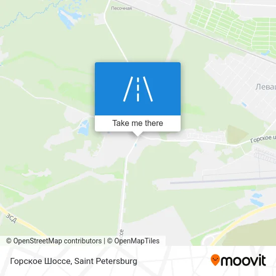 Горское Шоссе map