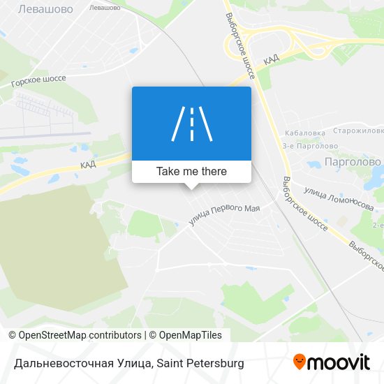 Дальневосточная Улица map