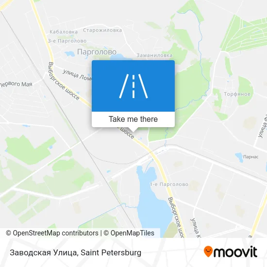 Заводская Улица map