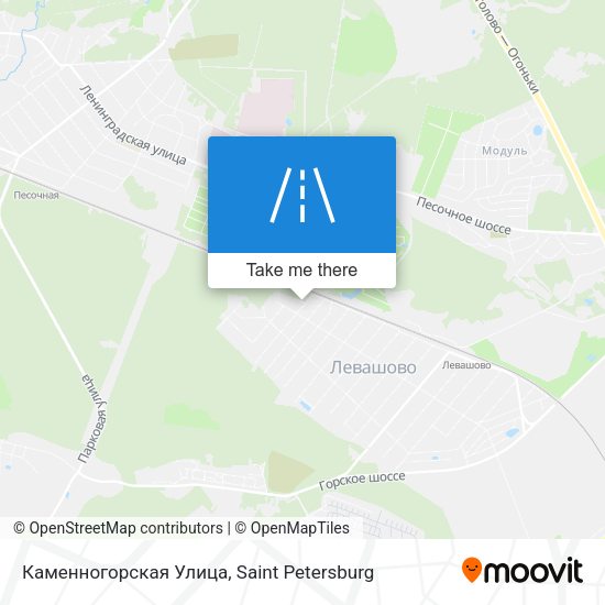 Каменногорская Улица map